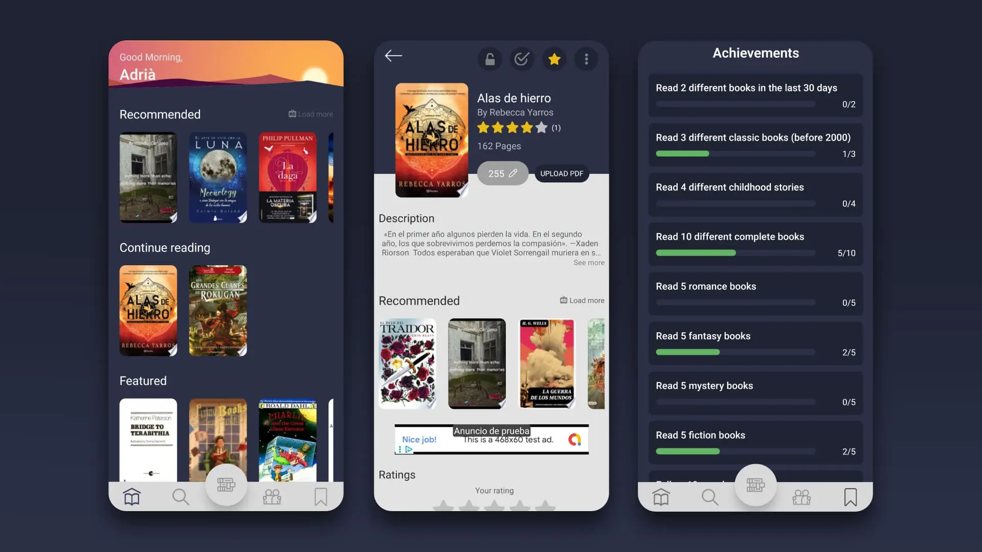 InkPal - Gestión de Lecturas